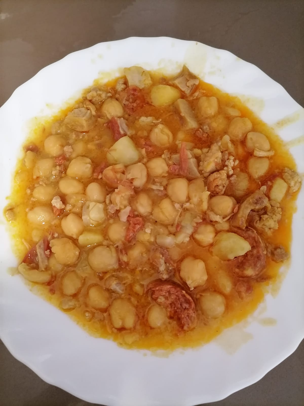 Garbanzos a la catalana