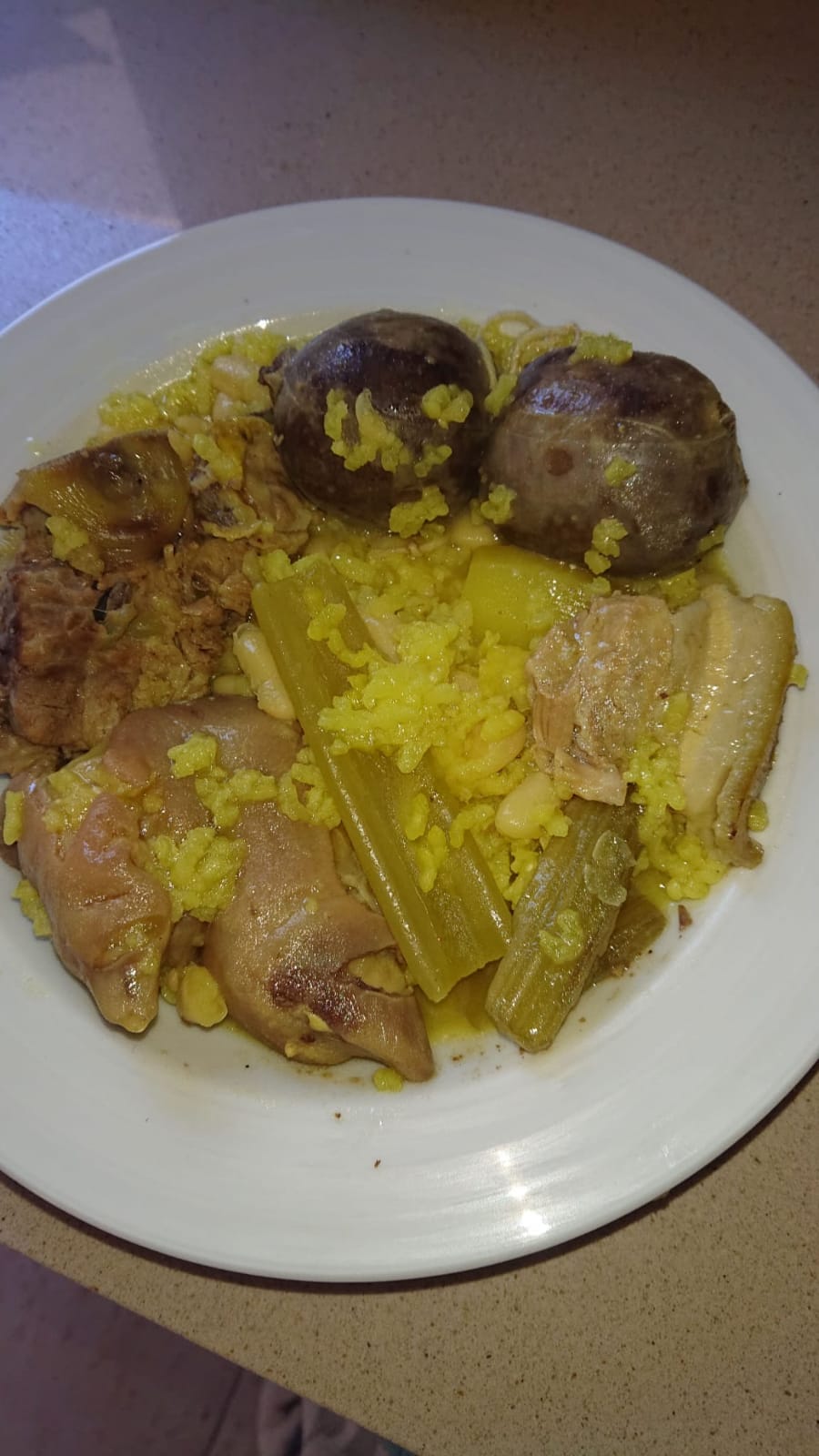 Olla fresca u olla de cerdo